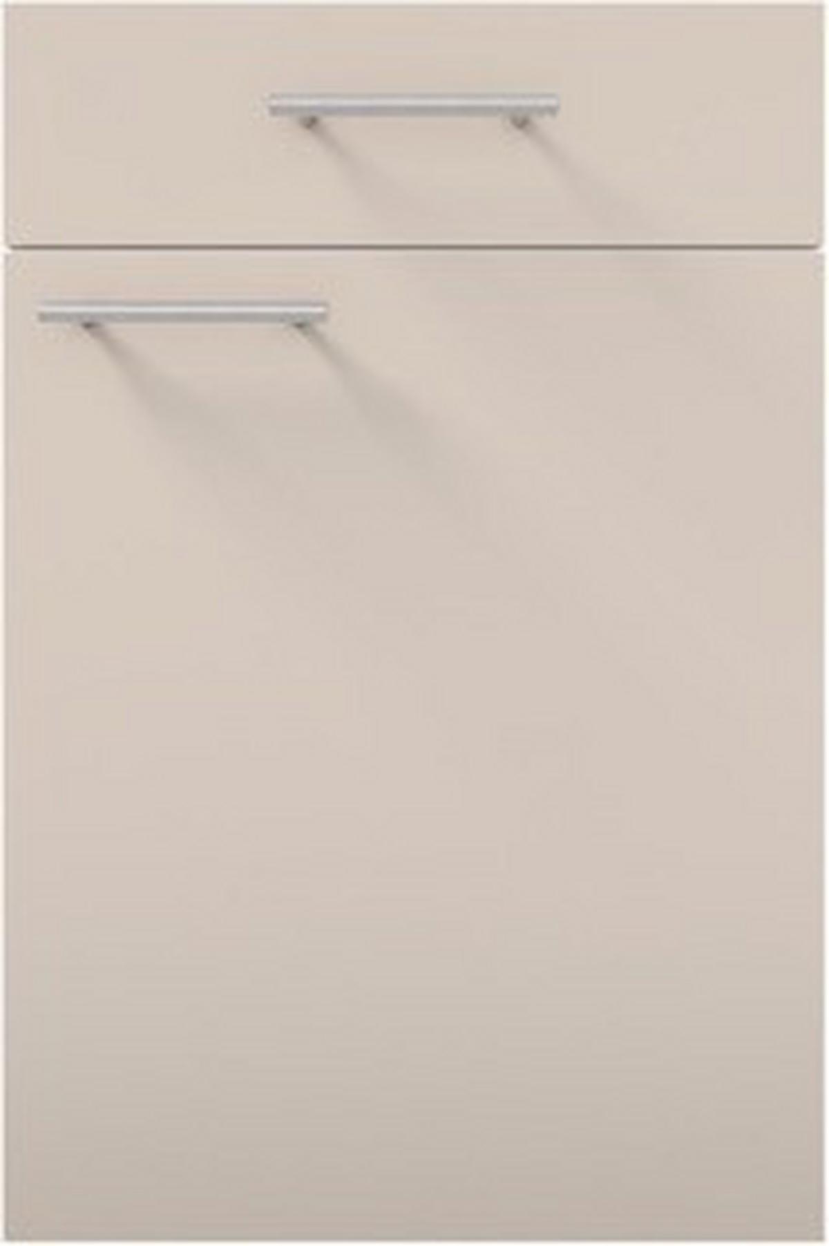 Küchenzeile Win ohne Geräte 200 cm Creme/Eichefarben - Eichefarben/Creme, Design, Holzwerkstoff (200cm) - Express