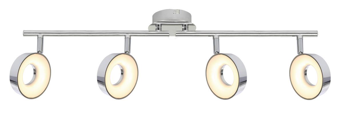 LED-Deckenleuchte 94-61720 Isla - Chromfarben, Design, Kunststoff/Metall (71/10/19cm)