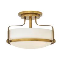 DECKENLEUCHTE HK-HARPER-SFS-HB - Messingfarben, LIFESTYLE, Glas/Metall (36.6/25.3cm) - Elstead Lighting