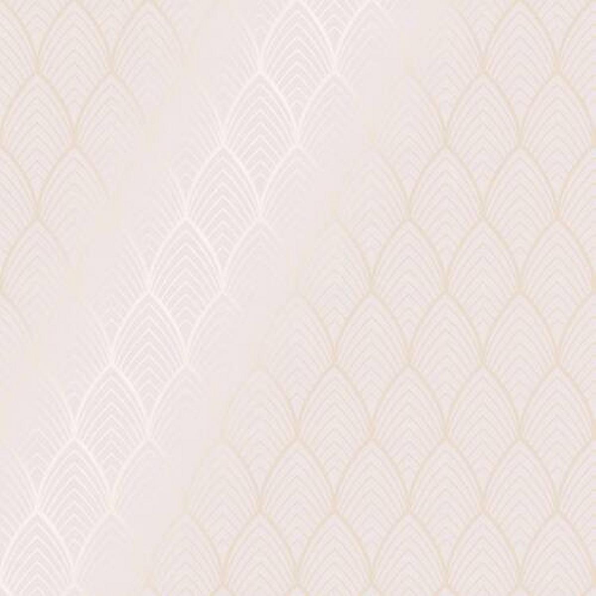 Vliestapete 106369 - Hellrosa/Goldfarben, Basics, Papier/Kunststoff (52/1000cm)