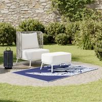VENKOVNÍ KOBEREC FLAVIA - modrá, Moderní, plast (120/180cm) - Bessagi Garden