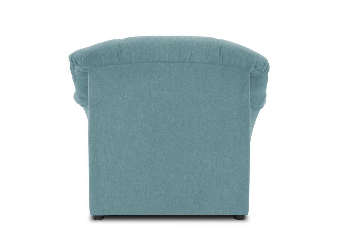 Sessel Sarafina - Petrol/Schwarz, KONVENTIONELL, Textil (102/83/81cm) - MID.YOU