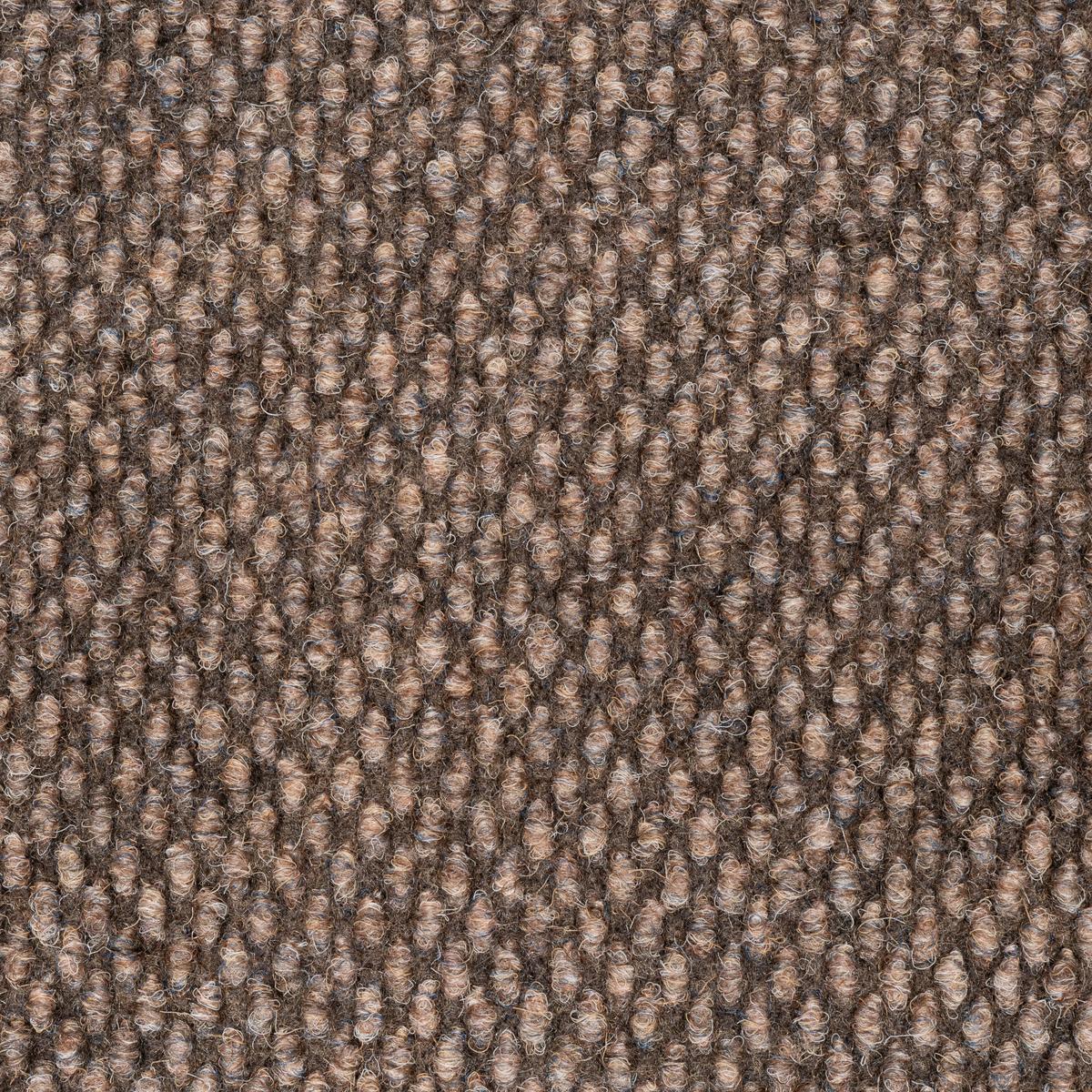 Teppichfliese Beige Calypso 50x50 cm Florhöhe 4,2 mm - Hellbraun, Basics, Textil (50/50cm)