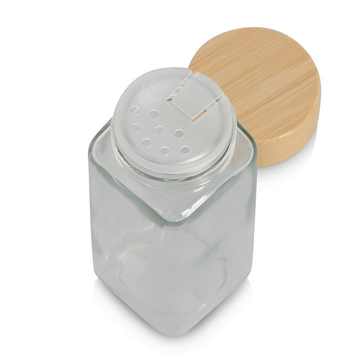 GEWÜRZGLAS-SET BxHxT: ca. 42x20x20 cm - Basics (42/20/20cm) - Zeller Present