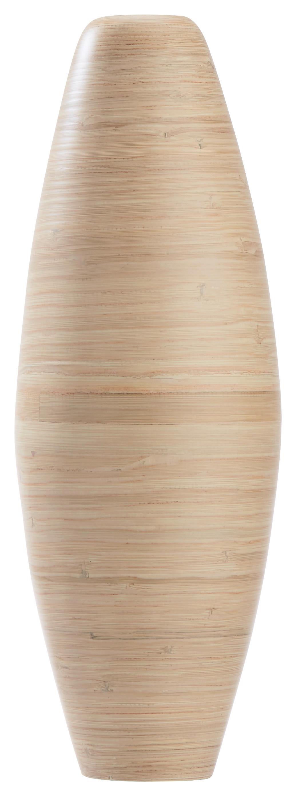 Váza Dekorační Diana, Ø/v: 22/65 Cm - přírodní barvy, Lifestyle, přírodní materiály (22/65cm) - Zandiara