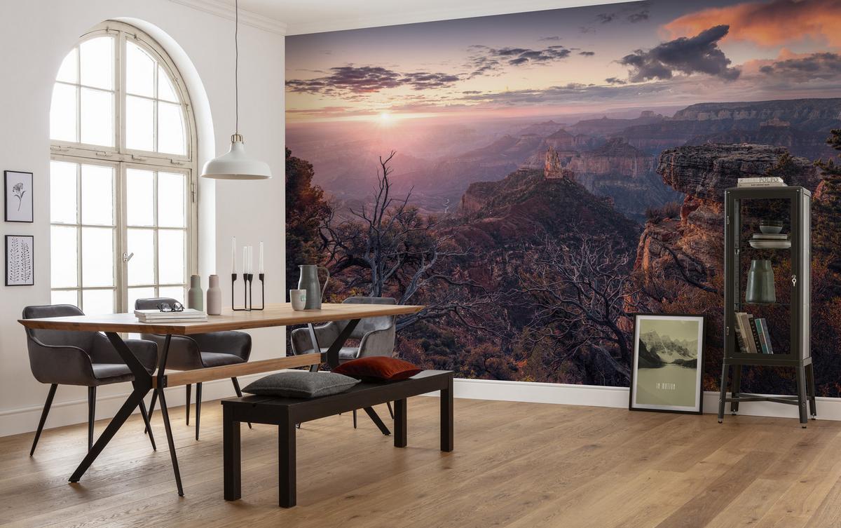 Fototapete Grand View - Multicolor, Trend, Textil (450/280cm)
