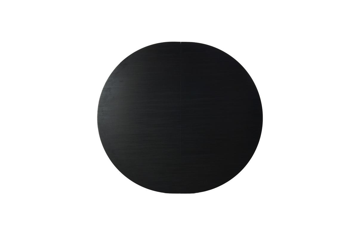 Ausziehtisch Oregon B: 120-160 cm - Schwarz, Design, Holzwerkstoff/Metall (120-160/110/76cm) - MID.YOU