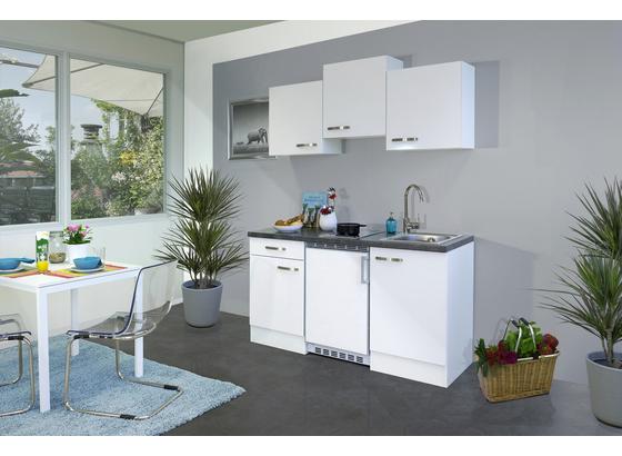Kuchynská Linka Alba G150-1001-002 - biela/bridlicová, Moderný, kompozitné drevo (150cm) Kuchynská Linka Alba G150-1001-002 - biela/bridlicová, Moderný, kompozitné drevo (150cm)