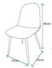 Zamatová Stolička Lio Zelená - zelená, Moderný, kov/drevo (43/86/55cm) - Bessagi Home