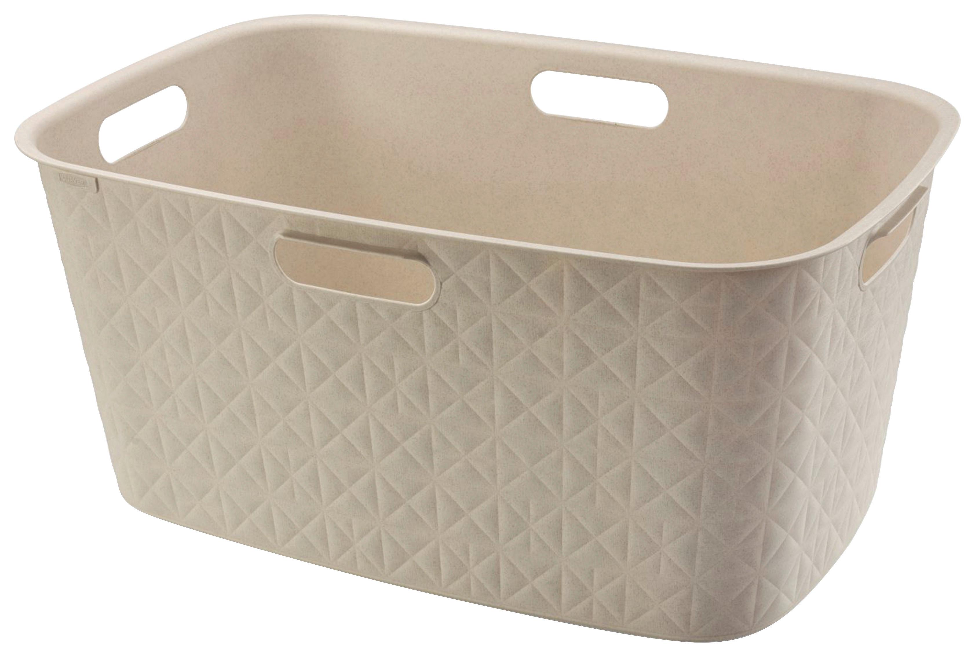 Ruháskosár Curver "softex" - bézs, Basics (38/27.5/59.0cm)