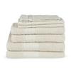 Frottierset 8-Teilig, Beige - Beige, Basics, Textil