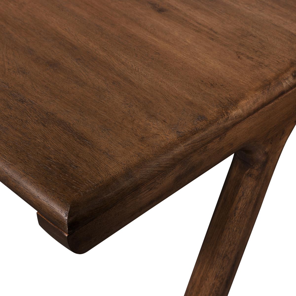 Schreibtisch Tug Walnussfarben B: 130 cm - Walnussfarben, Design, Holz (130/60/78cm) - Livetastic