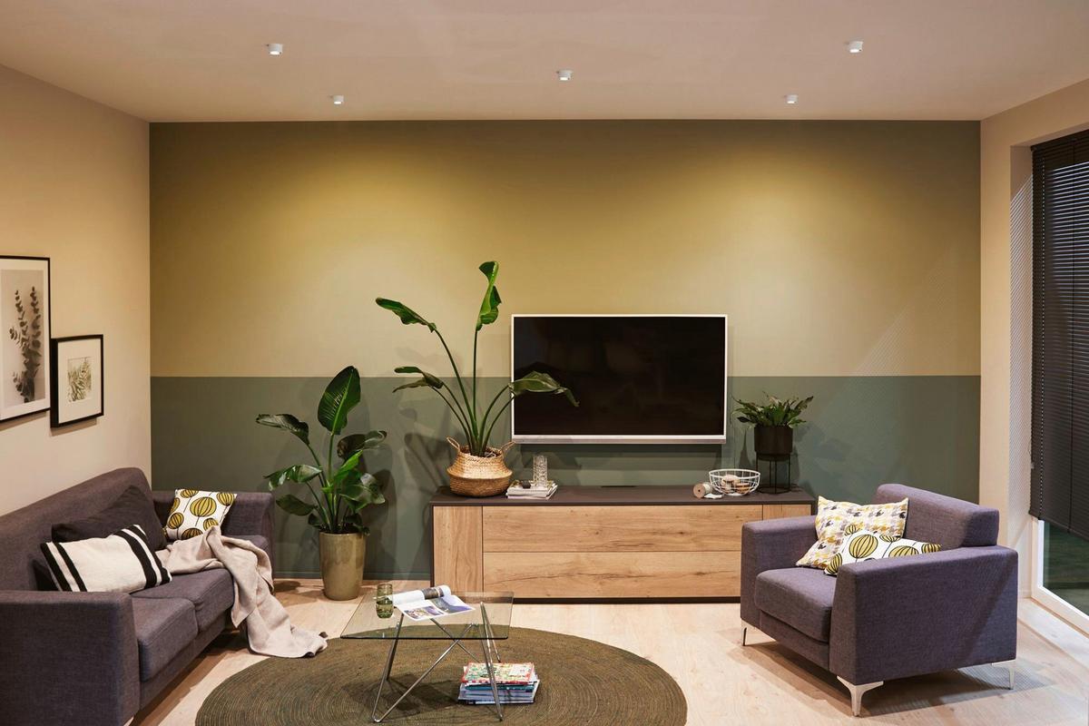 Deckenleuchte Ø 6,8 Cm 1-Flammig, Dimmbar - Schwarz/Weiß, Basics, Metall (6,8/4,5cm) - Paulmann