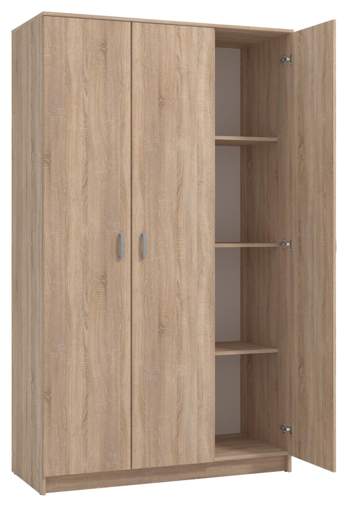 Nyílóajtós Szekrény Hana 120/205 Cm *TOP ÁR* - Basics (120/205/52cm) - Best Price