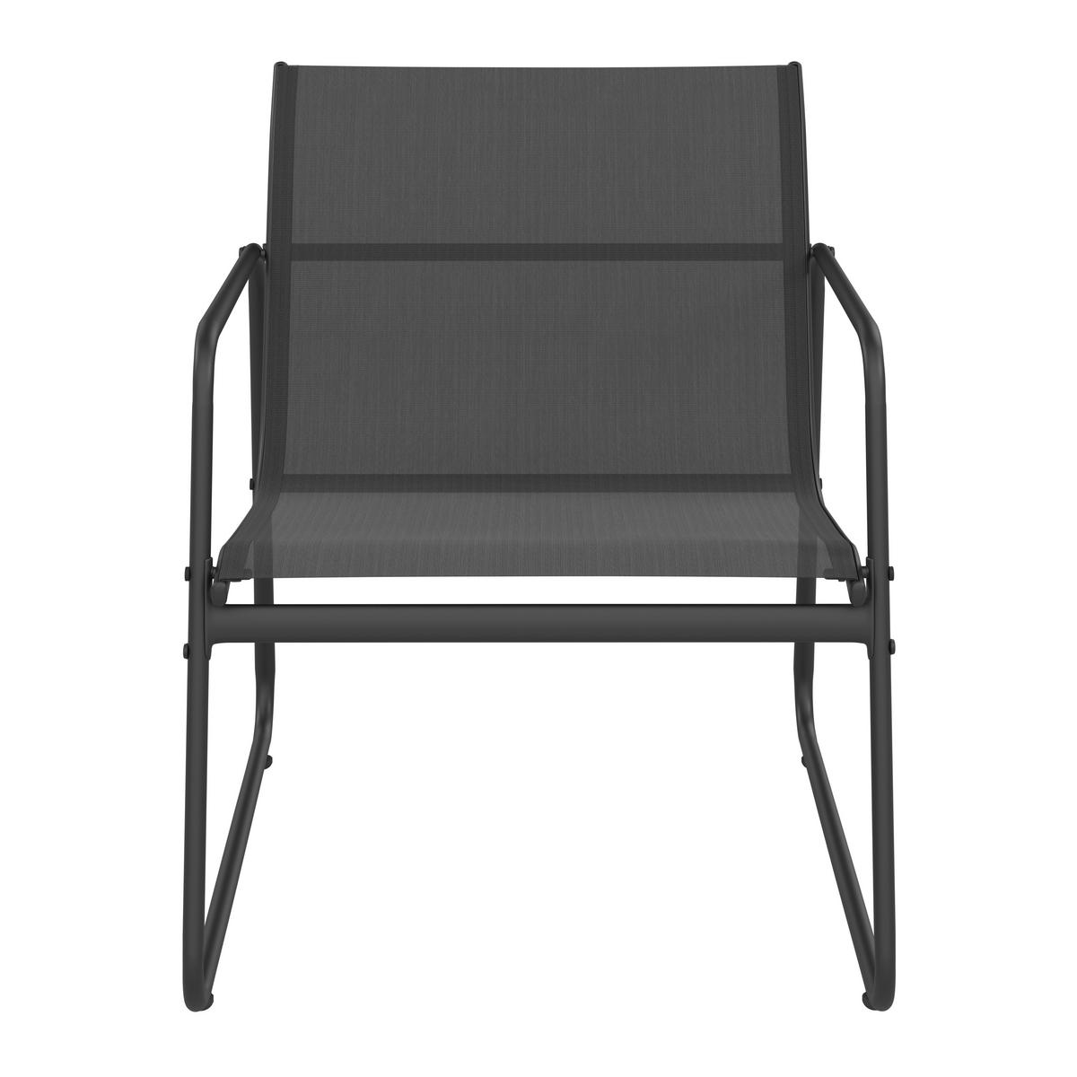 Loungegarnitur Porec - Grau, MODERN, Glas/Textil - Luca Bessoni