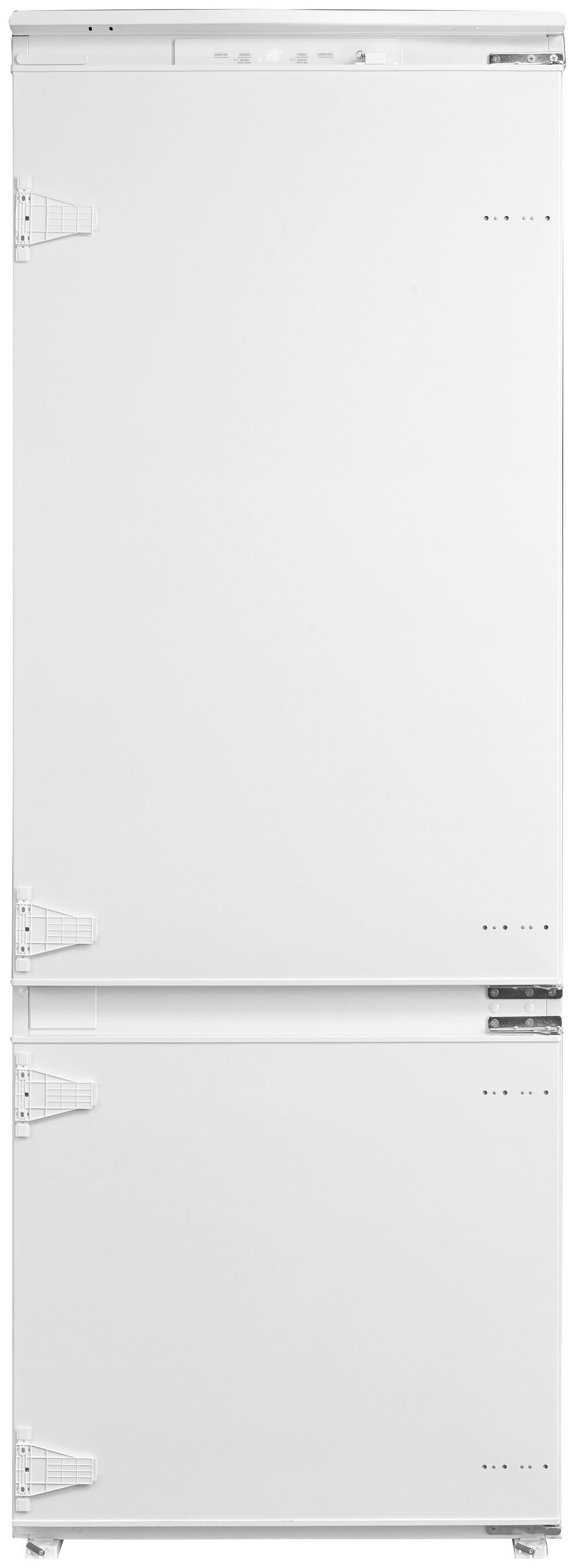 Kühl-Gefrier-Kombination Mdre554fgd01 - Weiß, Basics, Glas/Metall (69/194/55cm) - Midea