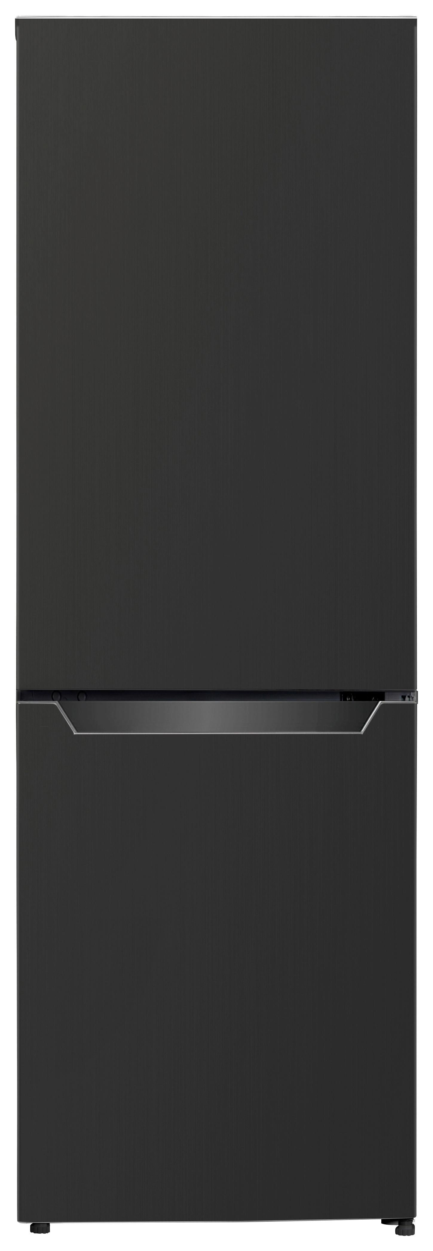 KÜHL-GEFRIER-KOMBINATION Anthrazit B: 47,4 cm - Anthrazit, Basics, Glas/Kunststoff (47,4/144/49,5cm) - Respekta