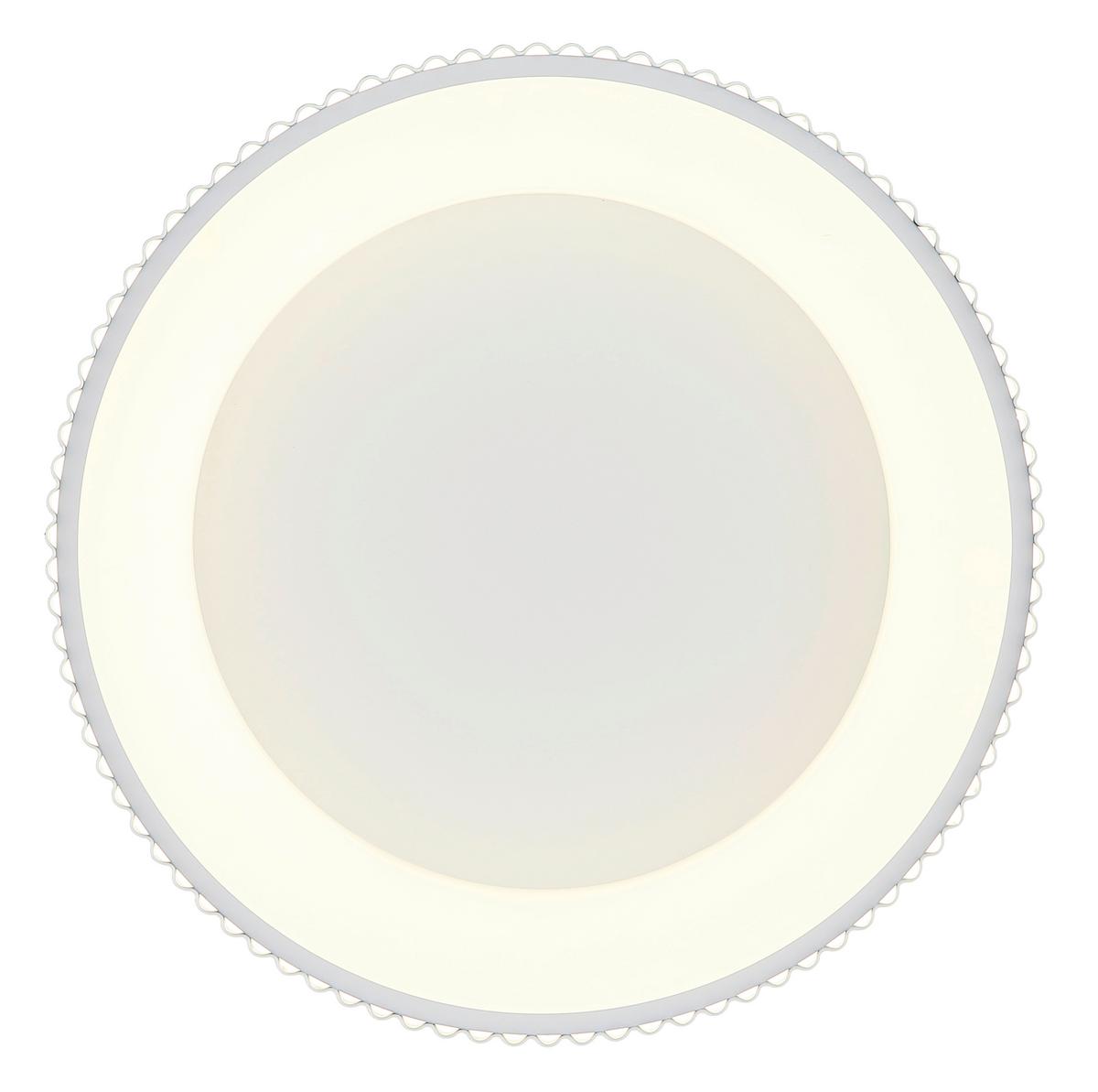 STROPNÍ LED SVÍTIDLO KEMP - bílá, Basics, kov/plast (46/13cm) - Globo