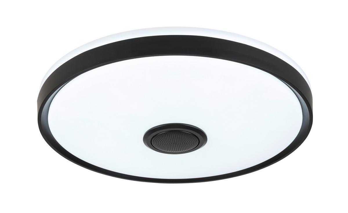 STROPNÉ LED SVIETIDLO MIRSADA -TUYA- - čierna/biela, kov/plast (42/8,5cm) - Premium Living