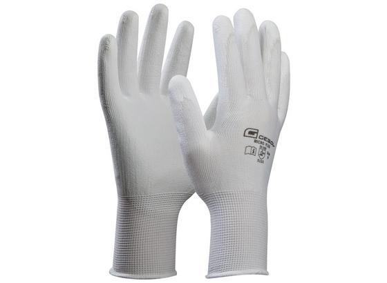 Kesztyű Micro-flex - fehér, konvencionális, textil (8) Kesztyű Micro-flex - fehér, konvencionális, textil (8)