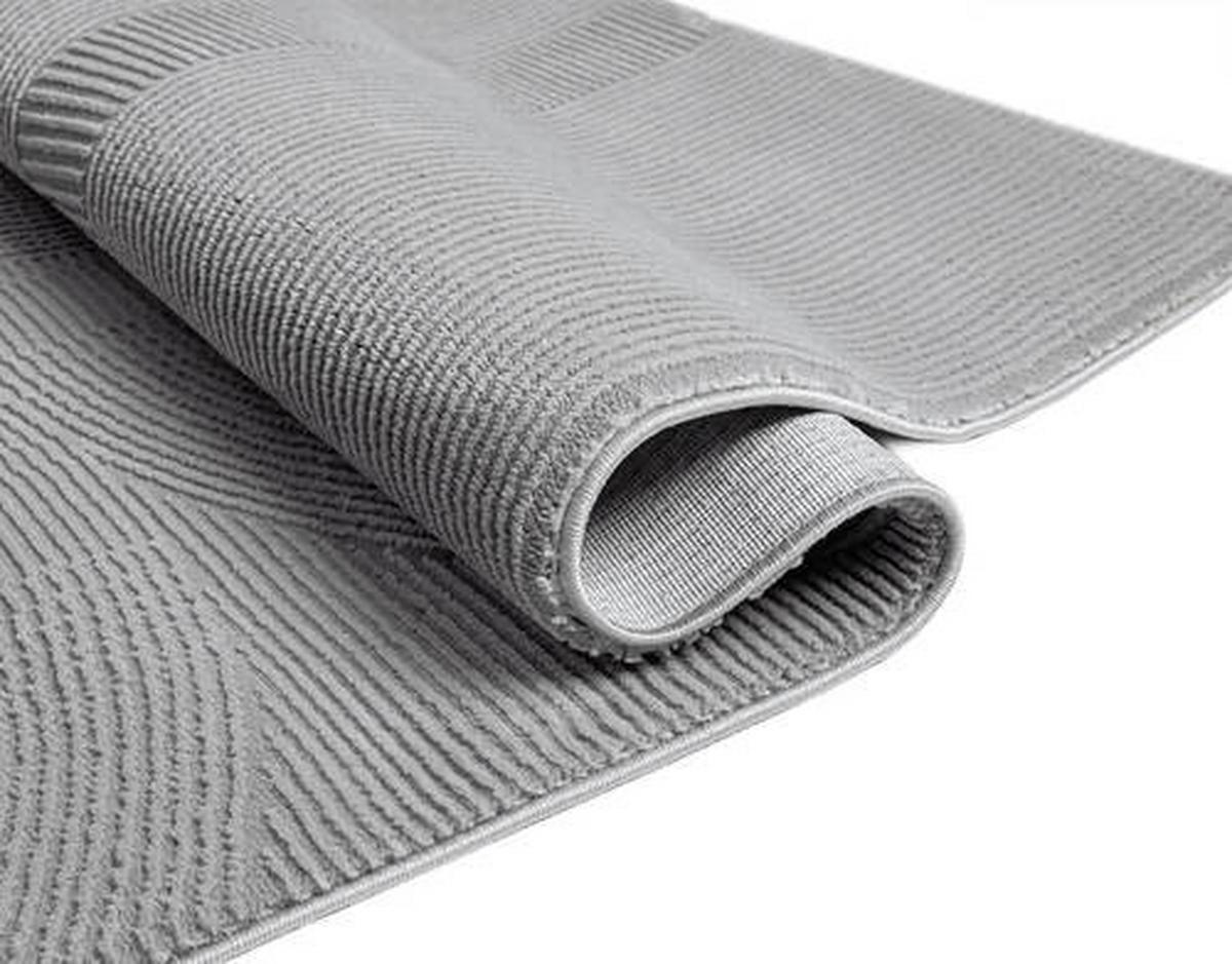 Webteppich Sign - Grau, KONVENTIONELL, Textil (200/290cm)