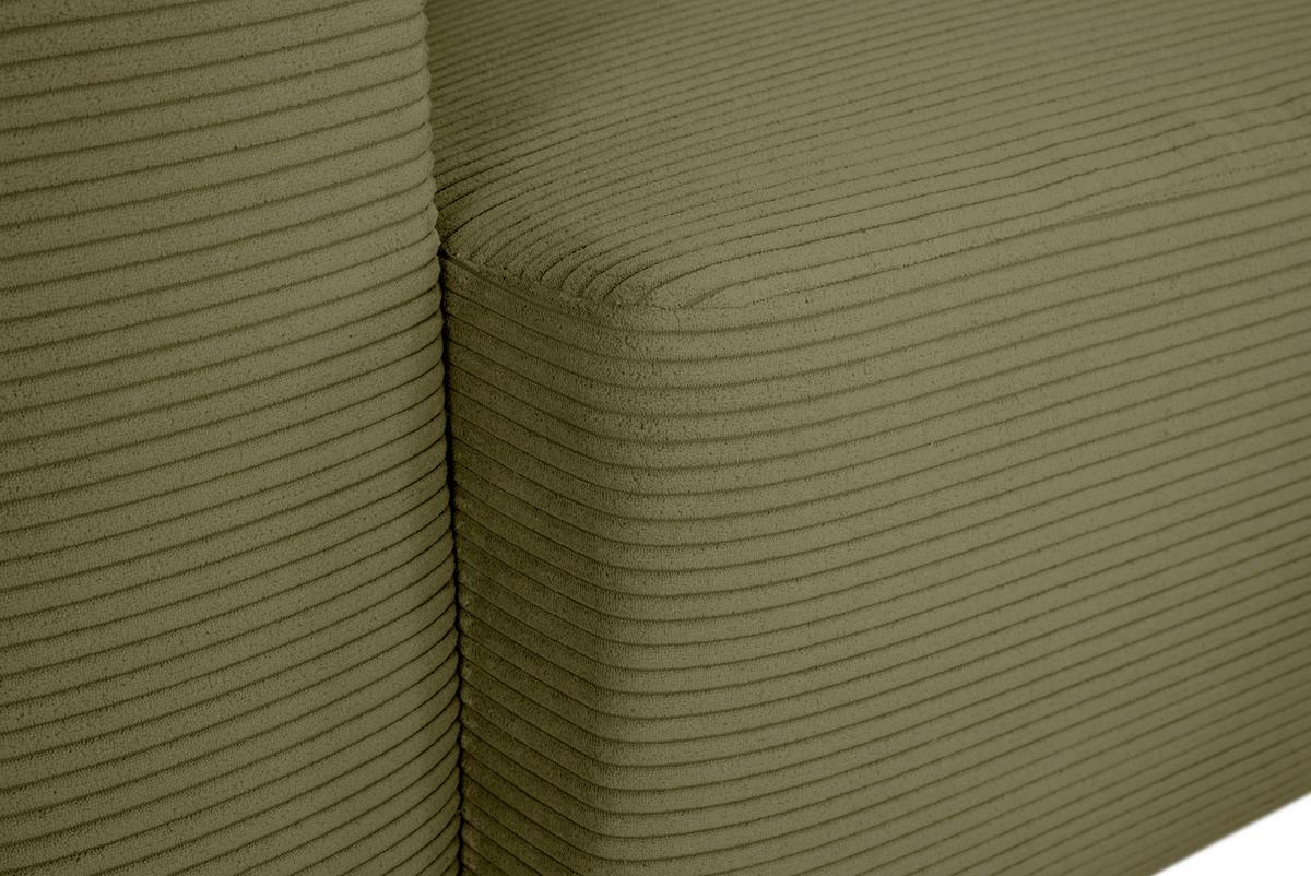 Ecksofa Joni Olivgrün S: 250 cm - Olivgrün, Design, Textil (250/151cm) - MID.YOU