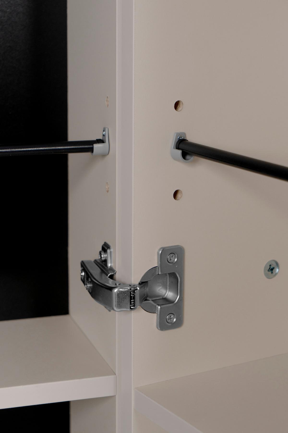 Schuhschrank Hippo Multicolor B: 74cm - Multicolor/Schwarz, Design, Holzwerkstoff (74/181,5/34cm) - MID.YOU