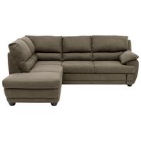 Ecksofa Nebolo Grau S. 225x245cm - Grau, Design, Textil (225/245cm) - Livetastic