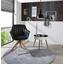 Drehstuhl Belluno Lederlook D.grau - Dunkelgrau/Eichefarben, MODERN, Holz/Textil (60/88/57,5cm) - Luca Bessoni Drehstuhl Belluno Lederlook D.grau - Dunkelgrau/Eichefarben, MODERN, Holz/Textil (60/88/57,5cm) - Luca Bessoni