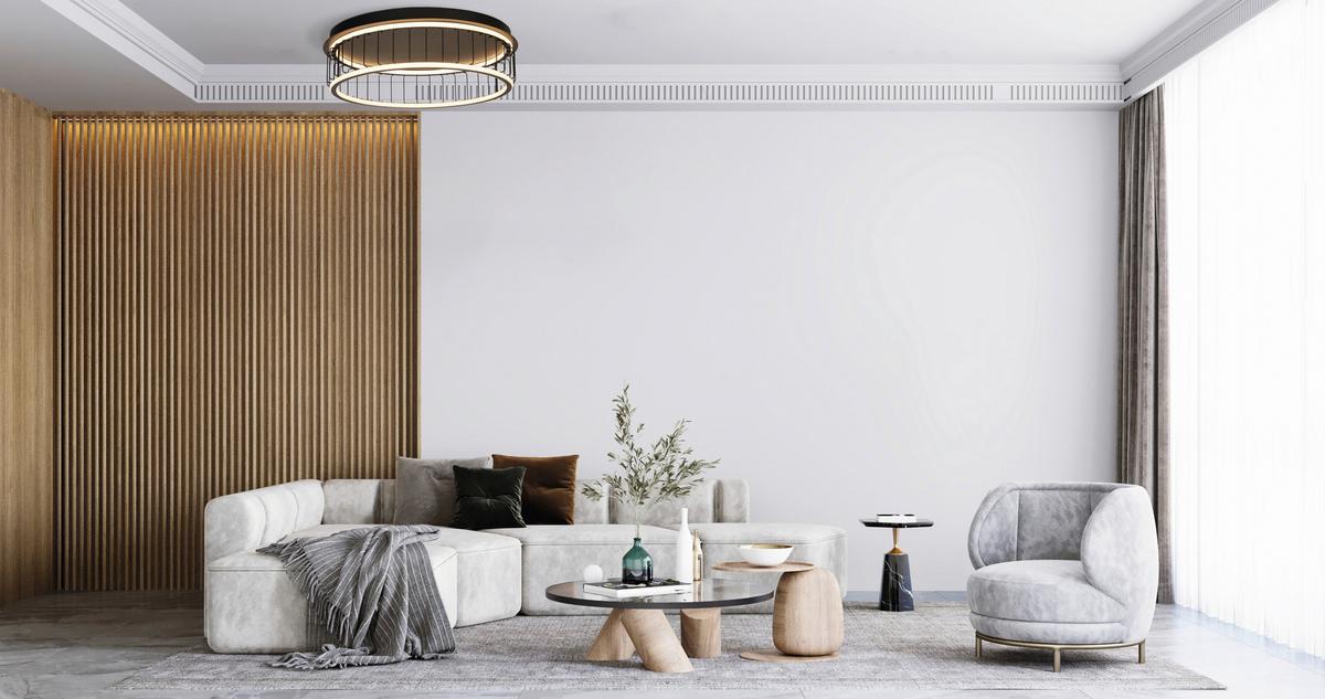 Led-deckenleuchte Circolo Cage 54216-1bk - Schwarz/Weiß, Basics, Kunststoff/Metall (60/17,5cm)