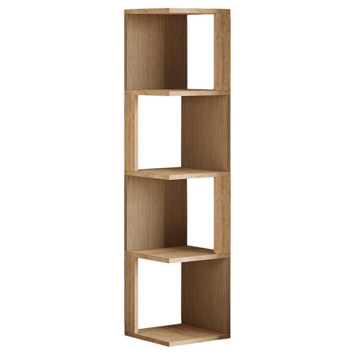 Regal Herry Eichefarben B: 30 cm - Eichefarben, Design, Holzwerkstoff (30/128/30cm) - Livetastic