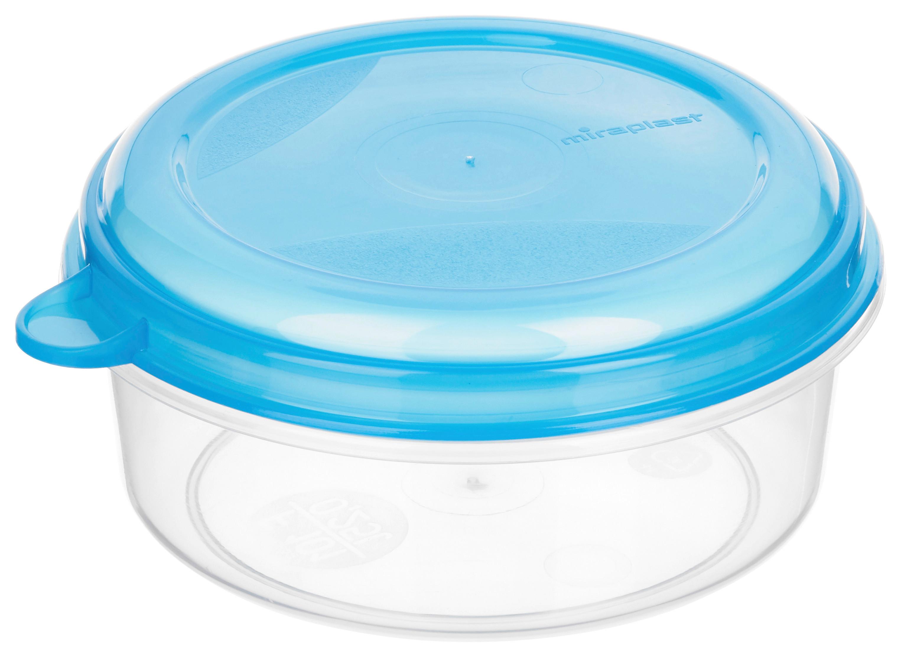 Frischhaltedose Jan ca. 250 ml mikrowellengeeignet - Blau/Pink, KONVENTIONELL, Kunststoff (10.5/5.2cm)