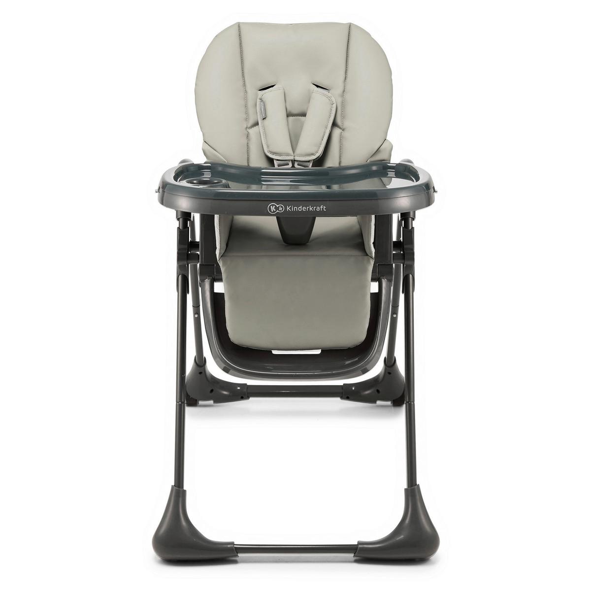 Hochstuhl Tummie Grau, B/H/T: 55,501x84,5cm - Grau, Basics (55.5/101/84.5cm) - Kinderkraft