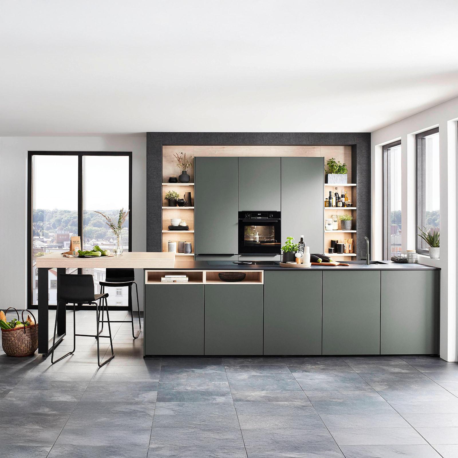 Einbauküche Eastbourne Frei Planbar Modernes Design - MODERN, Holzwerkstoff - Vertico