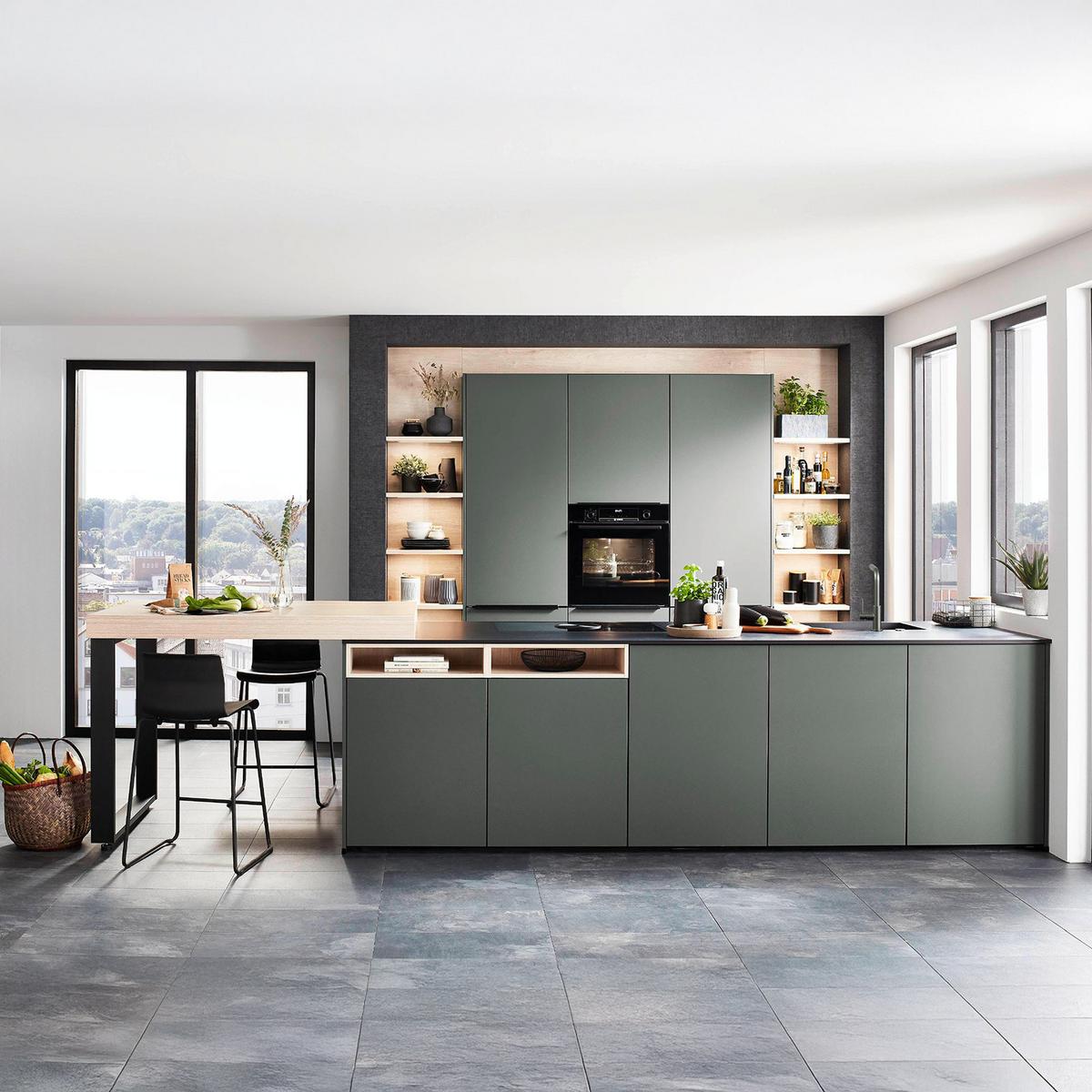 Einbauküche Eastbourne Frei Planbar Modernes Design - MODERN, Holzwerkstoff - Vertico