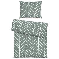 POVLEČENÍ Marble, 140/200cm, jadeitová - jadeitově zelená, Konvenční, textil (140/200cm) - Modern Living