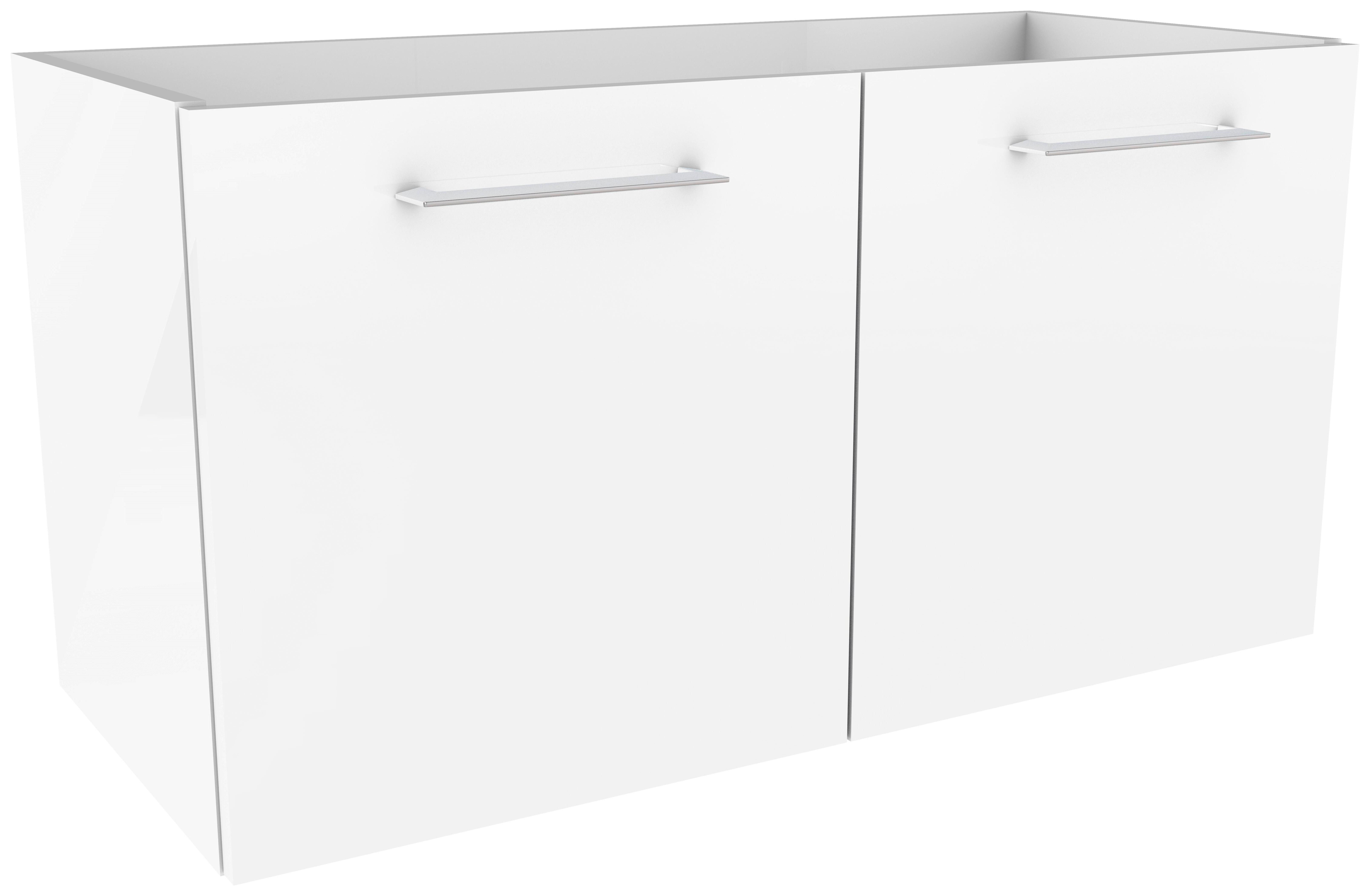 Waschtischunterschrank mit Türdämpfer Lima B: 80cm, Weiß - Weiß, MODERN, Holzwerkstoff (80/42/35cm) - MID.YOU