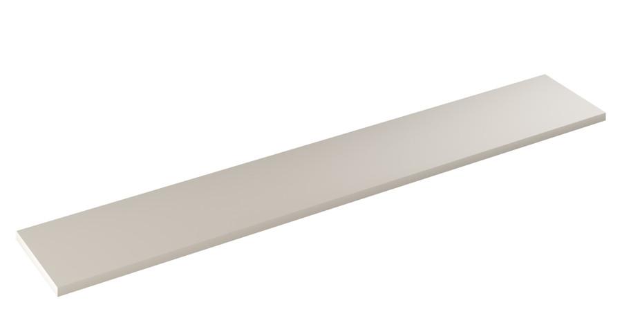 NÁSTENNÁ POLICA SKATE 120/20 KAŠMÍR - kašmírová, Modern, kompozitné drevo (120/1,6/20cm)