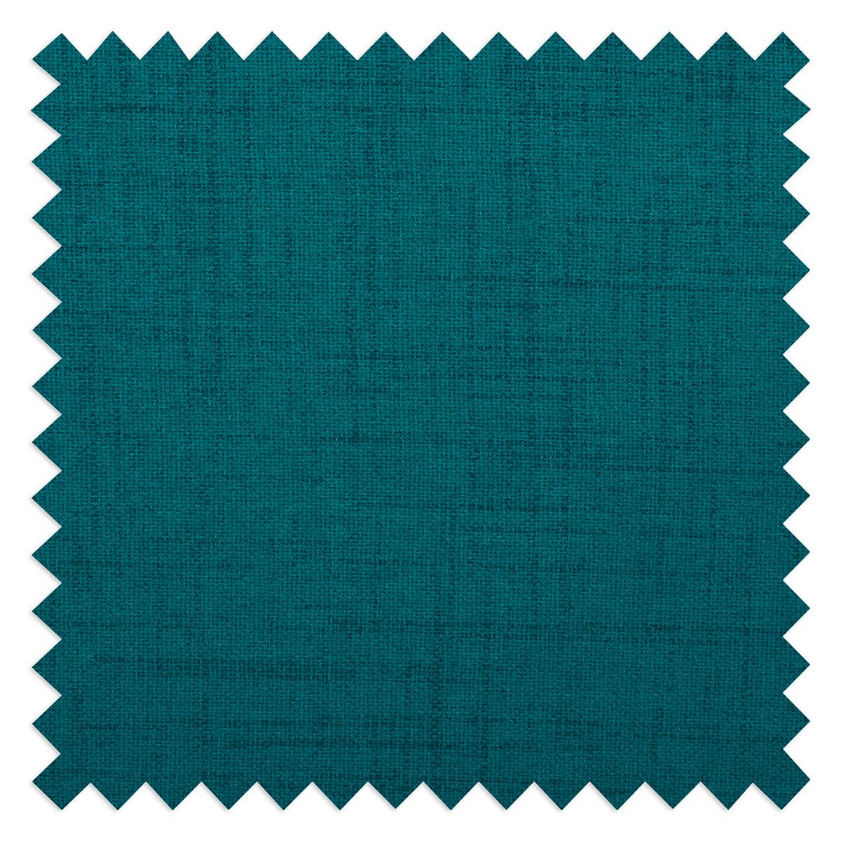 Ecksofa Bella Petrol S: 257x174 cm - Wengefarben/Petrol, Design, Textil (257/174cm) - Livetastic