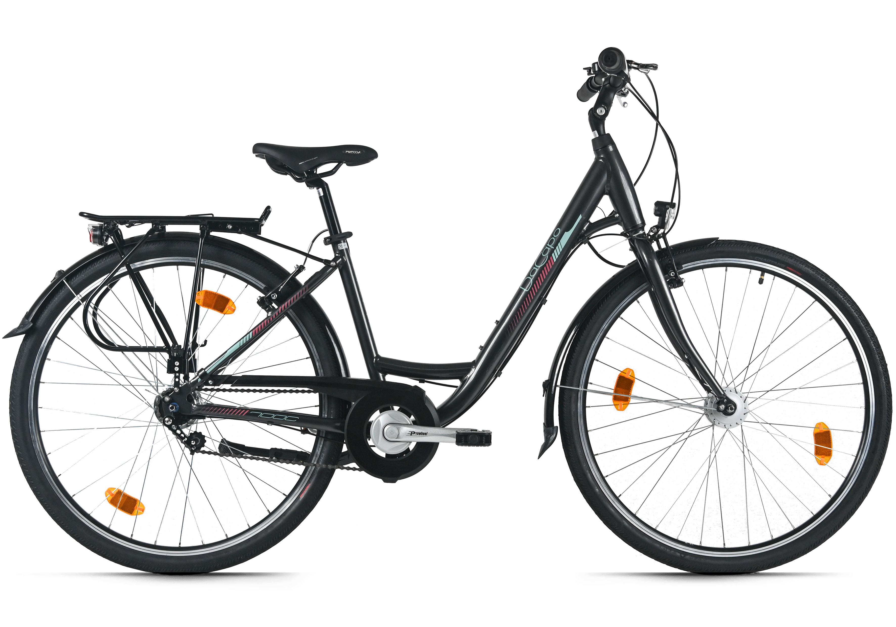 Dacapo Damenrad Padova 28 Zoll Rh 48 Cm - Schwarz, Basics, Metall (25cm)