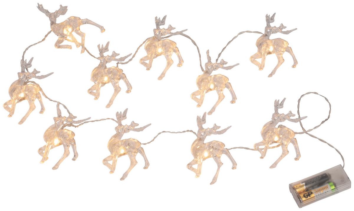 SVĚTELNÝ ŘETĚZ UMO -PAZ- - čiré, Konvenční, kov/plast (165cm) - Modern Living