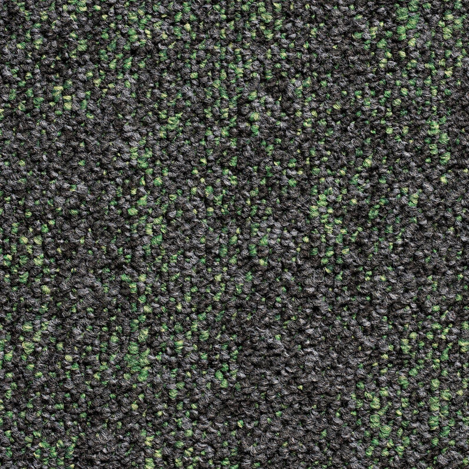 Teppichfliese Waldgrün Marble 50x50 Cm Florhöhe 3 Mm - Waldgrün, Basics, Textil (50/50cm)