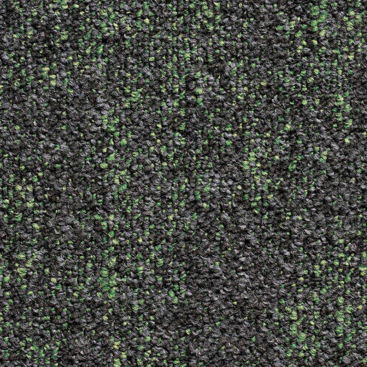 Teppichfliese Waldgrün Marble 50x50 Cm Florhöhe 3 Mm - Waldgrün, Basics, Textil (50/50cm)