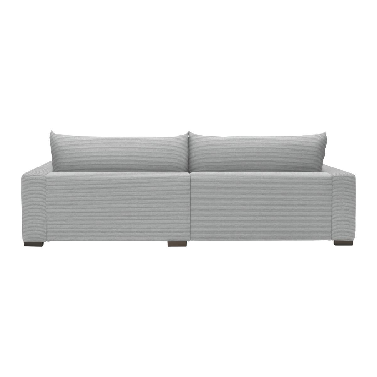 Mega pohovka PEDRO 1200, sivobéžový menčester - sivobéžová, Modern, kov/drevo (261/83/124cm) - Mömax