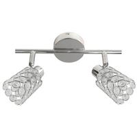 Strahler 92-97395 York - Chromfarben/Transparent, KONVENTIONELL, Glas/Metall (37/8cm)