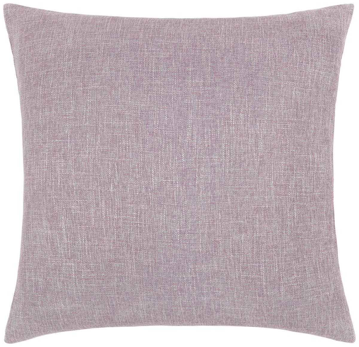POTAH NA POLŠTÁŘ VZHLED LNU - světle fialová, textil (50/50cm) - Modern Living