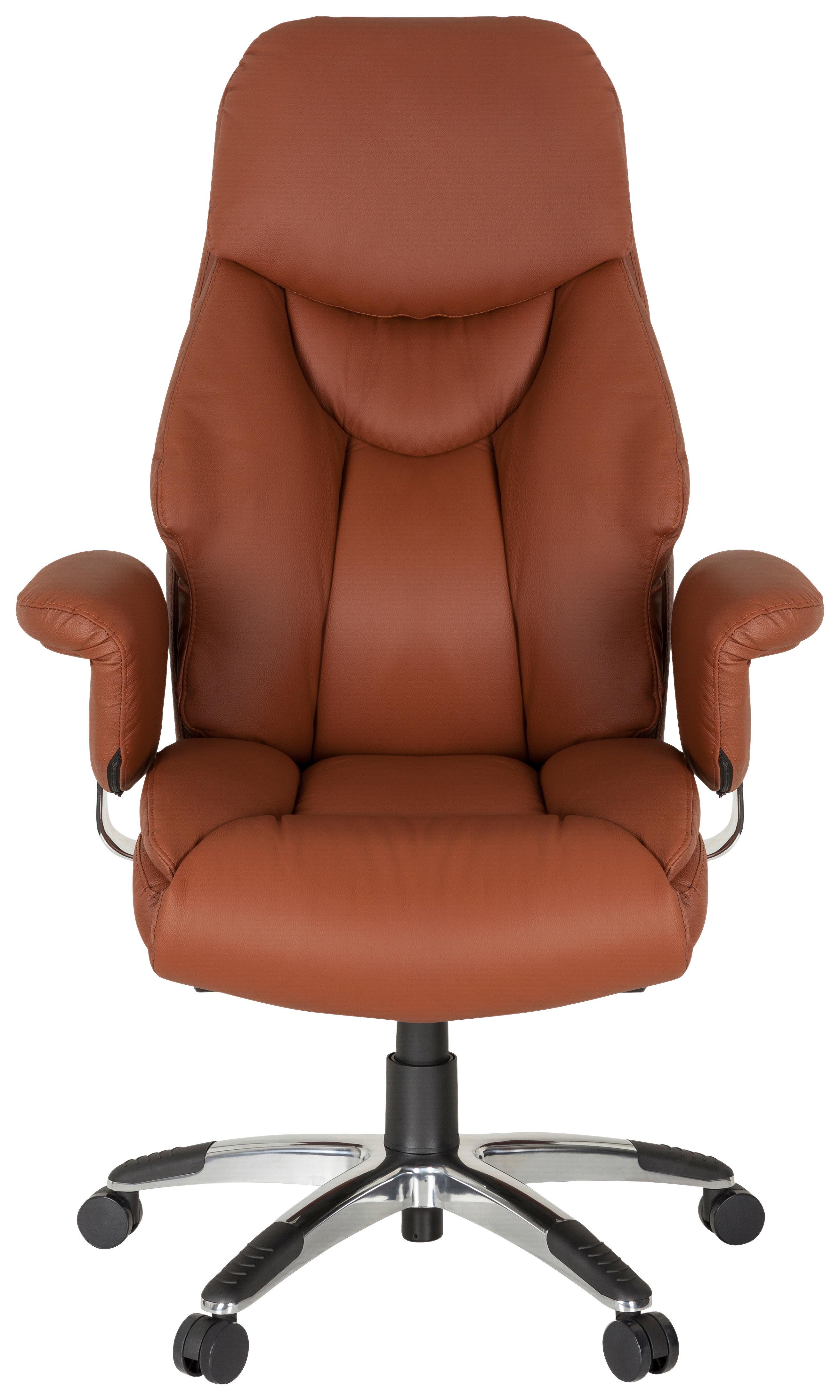 Chefsessel Prado Braun - Braun, MODERN, Kunststoff/Textil (63/140/52cm) - MID.YOU