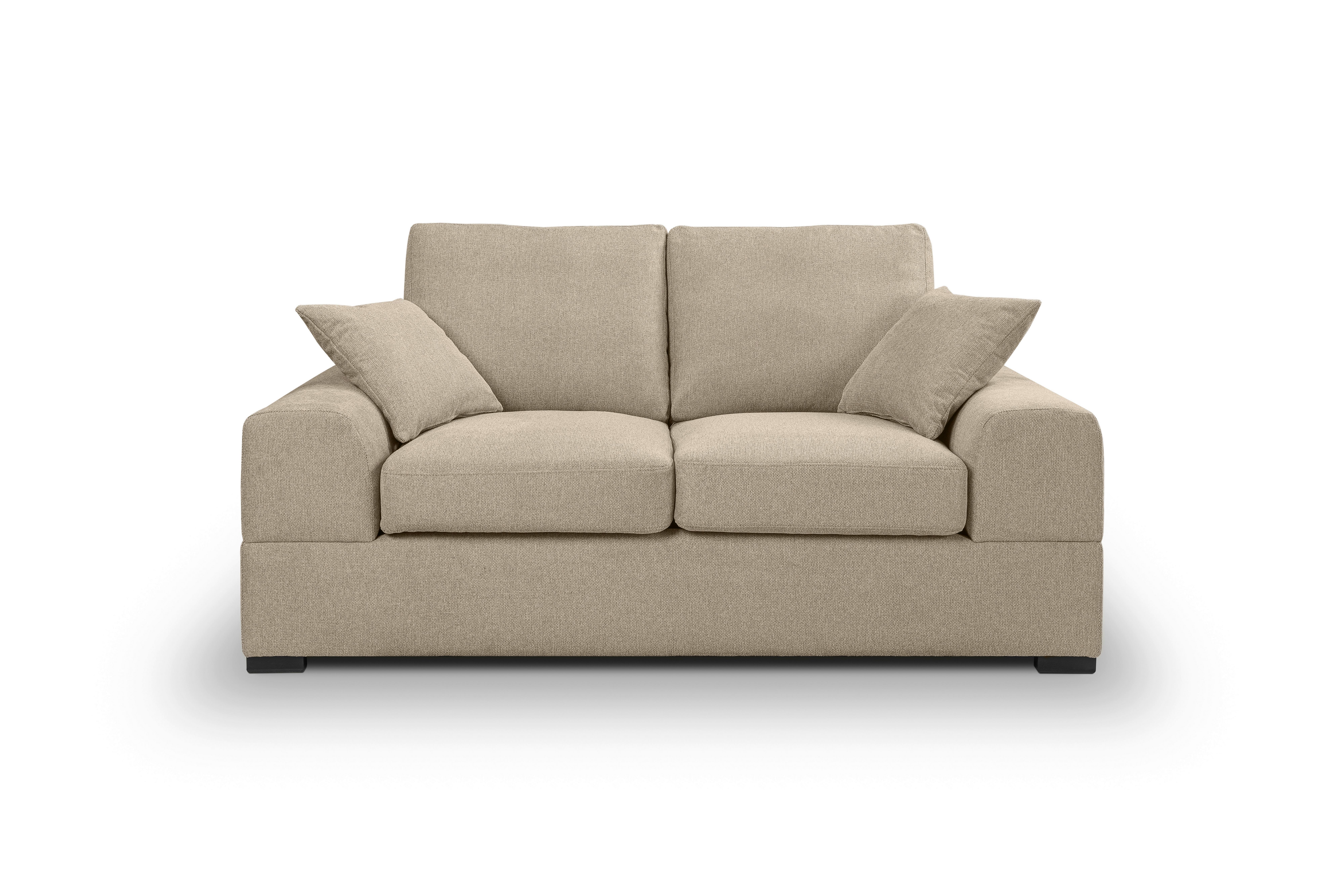 2-Sitzer-Sofa Veda Beige S: 182x93cm