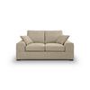 2-sitzer-sofa Veda Beige S: 182x93cm - Beige/Schwarz, Basics, Textil (182/93cm) - MID.YOU