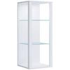 Hängevitrine Glasol Weiß B: 35 Cm - Weiß, Design, Glas/Holzwerkstoff (35/90/35cm) - MID.YOU